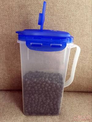 【永晶廠家直銷加厚廚房五谷雜糧收納罐帶手柄塑料冷水壺防潮食品密封罐8066】臺州市黃巖永晶塑料廠 - 產品庫